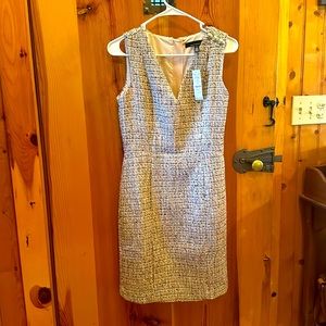 Sheath knitted tweed dress. WHBM. Size 4. New with tags.